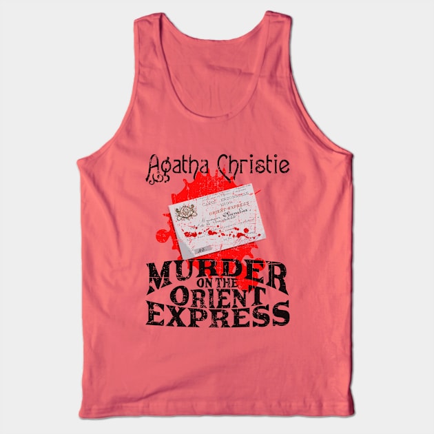 Murder on the Orient Express Tank Top by woodsman